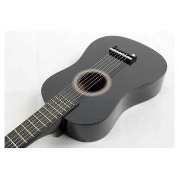 23inch Gitara Mini Gitara Liepų vaiko Muzikinis Žaislas Akustinių Styginis Instrumentas su Plektras 1 String Natūralių Spalvų