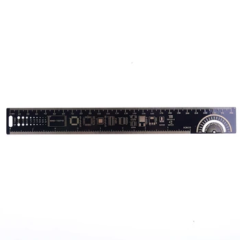 25cm Daugiafunkcinis PCB Valdovas Matavimo Priemonė, Rezistorius, Kondensatorius IC Chip SMD Diodų Tranzistorius Pakuotėje 180 Laipsnių