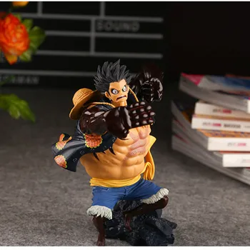 28cm Anime išsiaiškinti Vieną Gabalas Luffy Veiksmų Skaičius, Luffy Pavara, Ketvirta Mūšio Kovos Statulėlės Statula Kolekcijos Lėlės Modelio Dovana