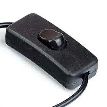 28cm Black USB Kabelis Vyrų ir Moterų su Jungikliu ON/OFF, Kabelio Pratęsimas Perjungti USB Lempa USB Ventiliatorius Elektros Linija