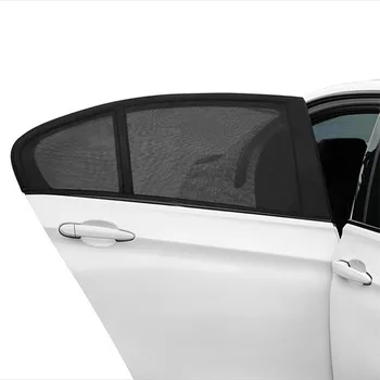 2vnt Automobilio Saulės Šešėliai Lange Ju Aukštos Kokybės Auto Anti Uodai skėtį nuo saulės Akių Padengti UV Protector