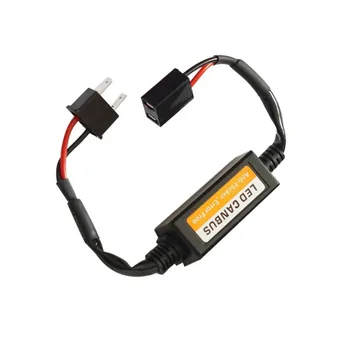 2vnt H7 LED Žibintų Dekoderis Adapteris Canbus Vandeniui Anti-Mirgėjimo Panaudoti Lemputes Rezistorius Dekoderis Įspėjimo Klaida Canceller