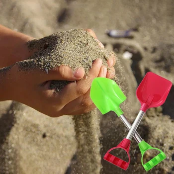 2vnt/Set Beach Kastuvas Paplūdimio Žaislų Vaikams Lauko Kasti Smėlio Kastuvas Žaisti Smėlio Įrankis Žaisti Semtuvai Žaisti Namas Žaislai Vasarą