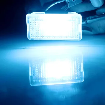 2VNT Ultra Ryškus LED Lemputės Komplektą Kamieno Frunk Šviesos Tesla Model X S 3 Lengvai Prijungti Pakeitimo LED Interjero Lempos