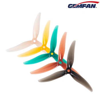 3 Blade Propellers F3 F4 Freestyle 3 (5.1x3x3) Freestyle4 (5.1x3.6x3) PC Props Gemfan Racing FPV Mulitoror Drones Parts 4Pair/8P