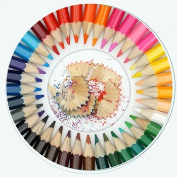 36/48Pcs Akvareliniai Pieštukai su Teptukų Rinkinys Presharpened Multi Spalvos Rašiklis Art Piešimo Eskizų Dažymas Dažymo