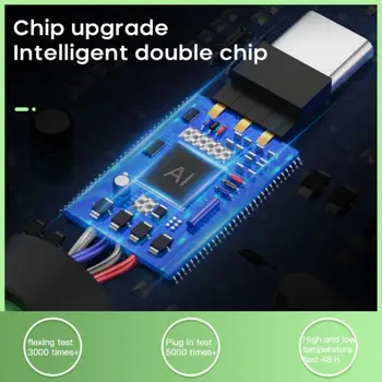 3A Micro USB Laidas, Greito Įkrovimo Duomenų Laidą 
