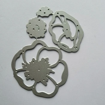 3D Gėlių Metalo Pjovimo Miršta Trafaretas Scrapbooking 