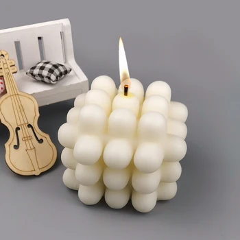 3D Naujos Formos Žvakes Silikono Formų, Tortas Šokolado Sojų Vaško Muilas Pelėsių 