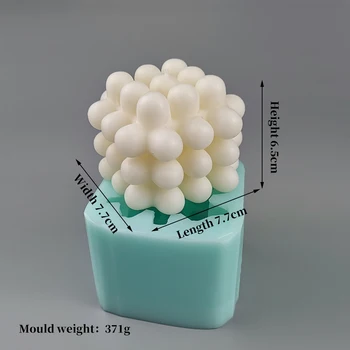 3D Naujos Formos Žvakes Silikono Formų, Tortas Šokolado Sojų Vaško Muilas Pelėsių 