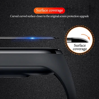 3D Screen Protector for Xiaomi MI juosta 4 5 6 Minkštos kino dirželis Mi juosta Smart Žiūrėti Miband viso Ekrano Apsauginės Plėvelės mi band4