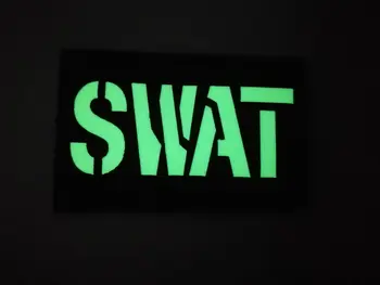 3D Siuvinėjimo SWAT atspindi Infraraudonųjų spindulių IR Ženklelis Reklama Armijos Ventiliatorius Moralę Skyrius Džinsinio Audinio Drabužiai, Kuprinės, Kepurės Priedai