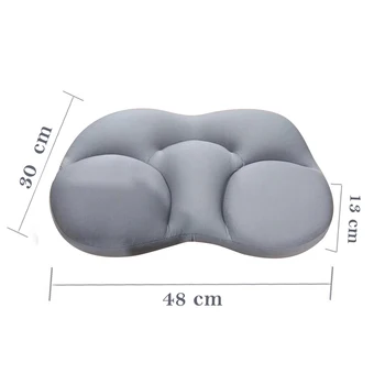 3D Visų pusių Miego Pagalvės Kiaušinių Kabina Atminties Putos Minkštas Kvėpuojantis Kaklo Pagalvė Skausmas Išleidimo Kaklo Micro Airball Pagalvę Gilaus Miego