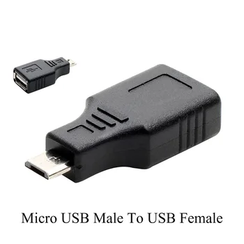 3PCS Mini USB, Micro USB, USB Vyras Moteris Adapteris Keitiklis-Konverteris adaptador Plug