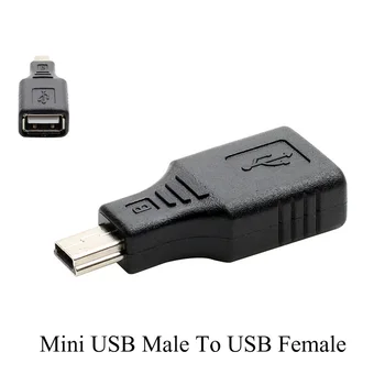 3PCS Mini USB, Micro USB, USB Vyras Moteris Adapteris Keitiklis-Konverteris adaptador Plug