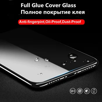 4-in-1 stiklinė Realme X7 Max 5G Visiškai Padengti Grūdinto Stiklo Kolega Realme X 7 Max Pro Screen Protector Realme X7 Max Kameros Stiklo