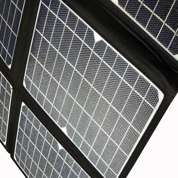 40W Nešiojami Saulės Skydelis, Elektros Stotis, Sulankstomas Atnaujintas Geresnės Kokybės ETFE Saulės baterijų Įkroviklio 18V + USB 5V