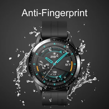 4pcs Minkšta Stiklo Apsauginė Plėvelė Padengti Huawei Žiūrėti GT 2 Garbę Magija 2 46mm GT2e Smartwatch Screen Protector GT2 Pro Atveju
