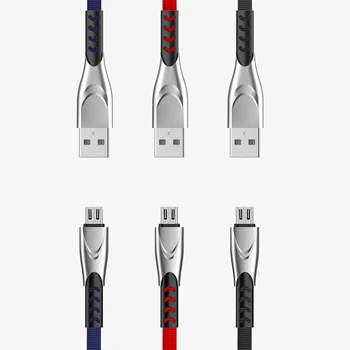 5A Kabelis USB Micro USB C Tipo Kabelis Greito Įkrovimo Raudona Mi Pastaba 9 Mi 9 A3 