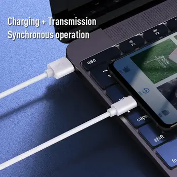 5A USB Tipo C Kabelio Huawei P40 Pro Mate 30 30 Pro Super Charge Greito Įkrovimo USB-C Įkroviklio Kabelis, Telefono Laidas Laidas