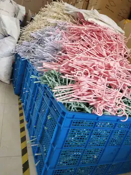 5VNT Namų neslidus plastikinės pakabos, Daugiafunkcinis Drabužių pakabos Suaugusiųjų Drabužių Parduotuvė Pakabos