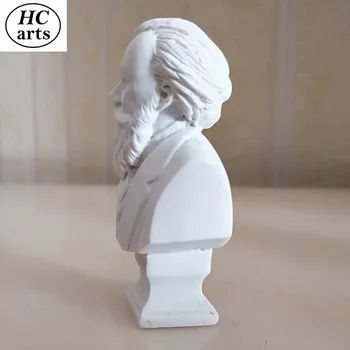7cm muzikantas Brahmso mini dervos tinkas galvos portretas Europos charakterį rankų darbo papuošalai meno reikmenys darbastalio apdaila