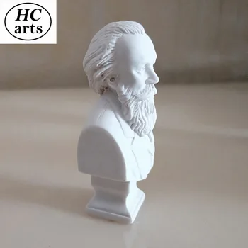 7cm muzikantas Brahmso mini dervos tinkas galvos portretas Europos charakterį rankų darbo papuošalai meno reikmenys darbastalio apdaila