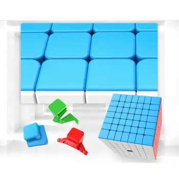 7x7x7 Magic Cube Profesinės Konkurencijos Greitis Kubo Galvosūkį Fluorescentinės Spalvos Magijos Kubo Galvosūkį Streso Atsarginiais Žaislas Vaikams Dovanos