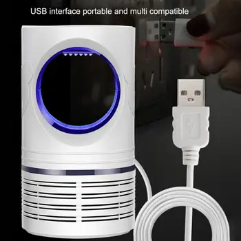 8 LED USB Varomas Galiniais Lauke Nešiojamų Vabzdžių Gaudyklė, Safe Ramioje Namų Biuro Uv Uodų Žudikas Lempos Kenkėjų Kontrolės Dropshipping