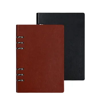 A6/A5/B5/A4 PU Odos palaidų lapų Sąsiuvinis Rišiklio Notepad Leidinys Planuotojas Žiedas Sąsiuvinis Kasdien sketchbook Raštinės Prekes
