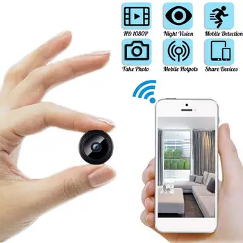 A9 Mini Kamera, Originalus 1080P IP Kamera smart Home Security IR Naktinio Matymo Vaizdo Mažas Miniatiūrinė Belaidė vaizdo Kamera, vaizdo Kameros