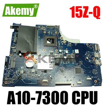Akemy 760043-601 760043-001 760043-501 Mainboard HP ENVY 15Z-Q 15-Q Nešiojamojo KOMPIUTERIO, Nešiojamojo kompiuterio pagrindinę Plokštę su A10-7300 CPU