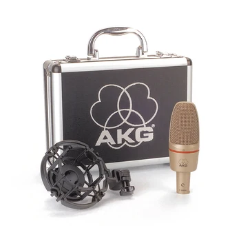 AKG C3000 C3000B Profesinės Didelės Diafragmos kondensatoriaus mikrofonas įrašymo studijoje mikrofonas
