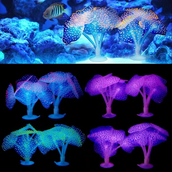 Akvariumas Ornamentu žuvų bakas ornamentu žuvų bakas akvariumas koralų akvariumo dekoracija Dirbtinis coral Sea Anemone akvariumas D30