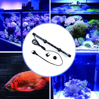 Akvariumas Šviesos Žuvų Bakas Vandeniui LED Šviesos Lempos ir Baltos Šviesos Juosta Mėlyna 17cm Nardymas Vandens Liuminescencinės N9C1