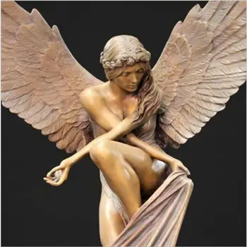 Angel Dervos Statulėlės Išpirkimo Angelo Skulptūra 