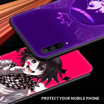 Anime Danganronpa Atveju, Samsung Galaxy A50 A70 A40 M31 A30 20s A10 A90 A80 M51 M30s F41 Capas Black Soft Telefonas Apima