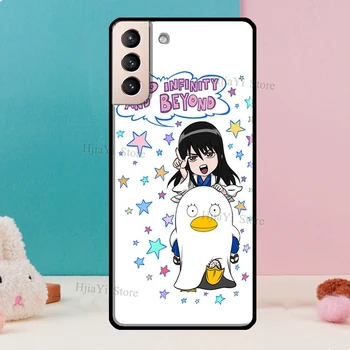 Anime Gintama Elizabeth Dangtelis Skirtas Samsung Galaxy S20 FE S8 S9 S10 Plus Pastaba 9 10 20 Pastaba Ultra S21 Telefono dėklas