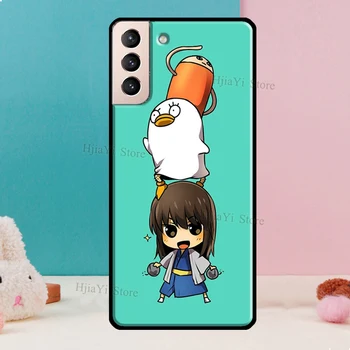 Anime Gintama Elizabeth Dangtelis Skirtas Samsung Galaxy S20 FE S8 S9 S10 Plus Pastaba 9 10 20 Pastaba Ultra S21 Telefono dėklas