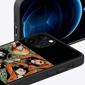 Anime Titans ataka levi akermano Telefono dėklas Skirtas iPhone 11 Pro XS XR X Dangtelis, Skirtas 