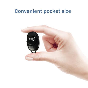 Anjielosmart Mini Bluetooth Nuotolinio Valdymo Mygtuką, Belaidis Valdiklis Telefono Fotoaparato Užrakto Nuotraukos ios / Android