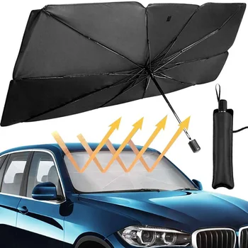 Anti-UV Automobilio Saulės Atspalvių Raštas Skėtis Auto Priekinio Lango skėtį nuo saulės Apima Raštas Vidaus reikalų prekinis, galinis Stiklo Apsauga Priedai