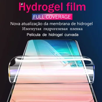 Apsauginė Samsung Galaxy A8 A6 J4 J6 Plius 2018 Hidrogelio Filmas 