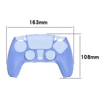 Apsaugos Hard Shell PS5 Žaidimas Rankena PC Anti-patenka Skaidrus Dangtis su PS5 Kontrolierius 6-spalvos Pasirinktinai Žaidimas Priedai