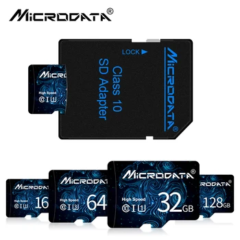 Atminties kortelės 10 Klasė 8GB 16GB 32GB Micro sd kortele 64GB 128GB Tarjeta 256 gb 