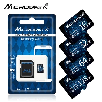 Atminties kortelės 10 Klasė 8GB 16GB 32GB Micro sd kortele 64GB 128GB Tarjeta 256 gb 