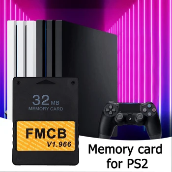 Atminties Kortelės Nemokamai Žaidimas Duomenų Stick Modulis McBoot v1.966 8MB/16 MB/32MB/64MB Sony Playstation PS2 FMCB Žaidimas Užsklanda