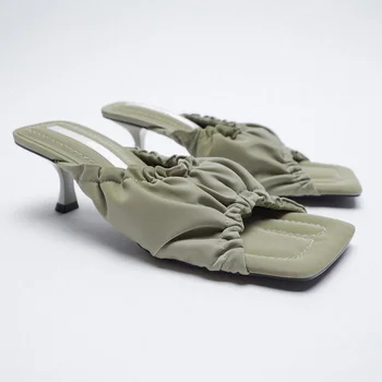 Atsitiktinis Prekės Vestuvių aukštakulnį Moteris Aukštakulnius Zapatillas Moterų batai Želė Atidaryti Tne Moterų Sandalai A283