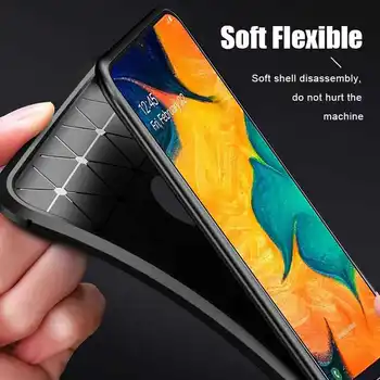 Atsparus smūgiams Soft Case For Samsung Galaxy S21 5G Plus Ultra S20 Lite FE Ventiliatorius Edition S10 S10e S8 S9 Telefono Padengti