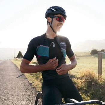 Attaquer Vasaros Vyrų Kvėpuojantis Greitai džiūsta Trumpas Rankovės Dviračių Džersis Maillot Ciclismo Hombre 2021 Kalnų Dviračių MTB Marškinėliai